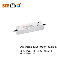 Fuente de alimentación HLG-150H Meanwell Waterproof LED